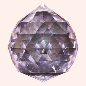 Кристалл Фен Шуй 5 см Кристалл Фен Шуй 5 см фиолетовый