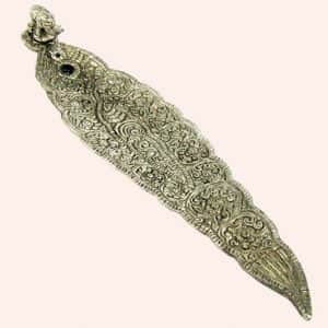 Подставка для благовоний Слон 22см металл