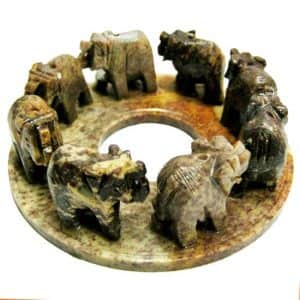 Подставка для благовоний 8 слонов