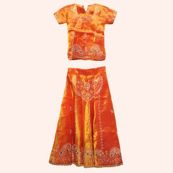 Ленга чоли золотисто-оранжевая