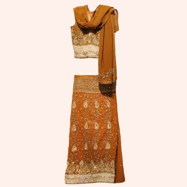 Ленга чоли золотисто-коричневая