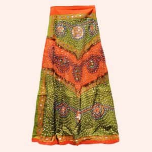 Ленга оранжево-зелёная