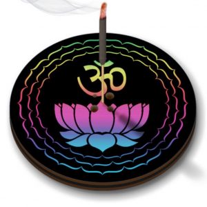 Подставка для благовоний ручная роспись Ом