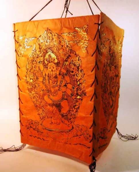 Индийский фонарик - Ганеша