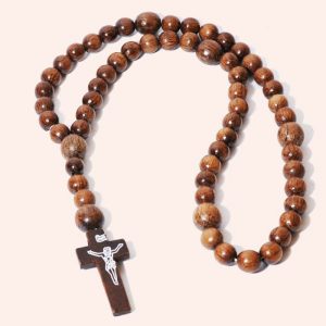 Чётки 50 бусин дуб