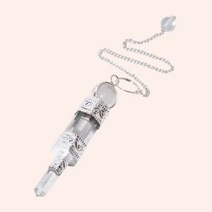 Маятник для биолокации хрусталь 6см Маятник для биолокации хрусталь 6см