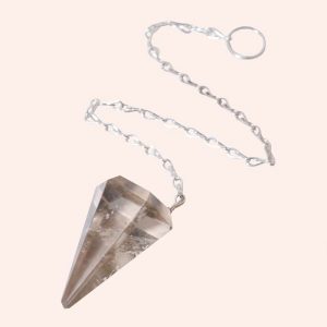 Маятник для биолокации раухтопаз 3см Маятник для биолокации раухтопаз 3см