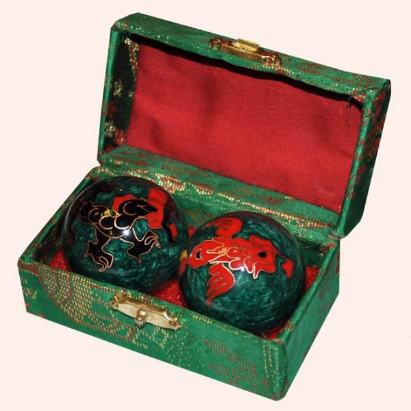 Шары здоровья 4см зелёные дракон феникс