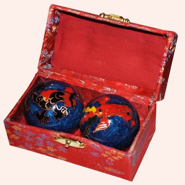 Шары здоровья 4.5см синие дракон феникс