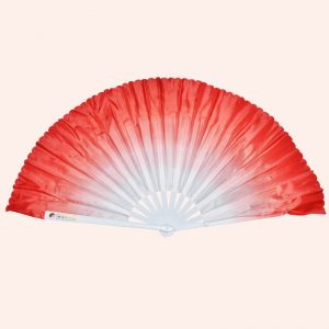 Китайский веер для танца красный 80 см