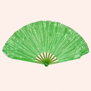 Китайский веер для танца зелёный Китайский веер для танца зелёный