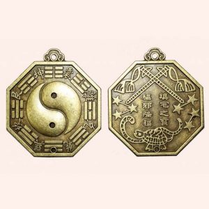 Китайская монета Инь-янь 6 см Китайская монета Инь-янь 6 см