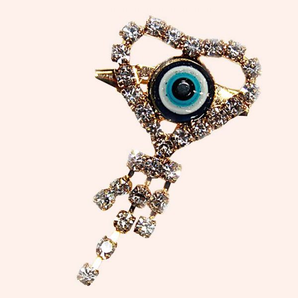 Турецкий глаз брошь 3,5 см