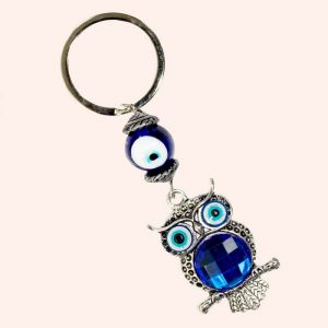 Турецкий глаз брелок с Совой