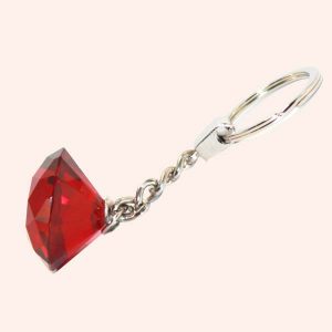 Брелок Самоцвет алый