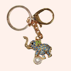 Брелок Слон с жемчужиной Брелок Слон с жемчужиной