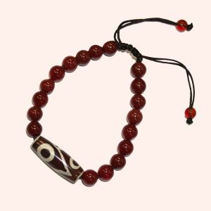 Браслет с Дзи 4 глаза Браслет с Дзи 4 глаза