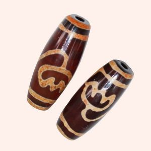 Бусина Дзи с Лотосом