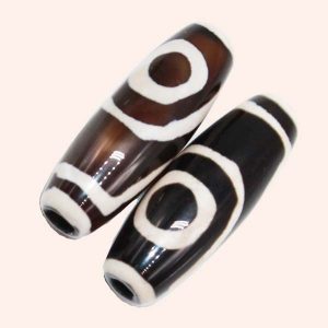 2 глазая Бусина Дзи 2 глазая Бусина Дзи