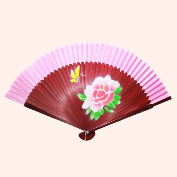 Веер из гофрированной бумаги