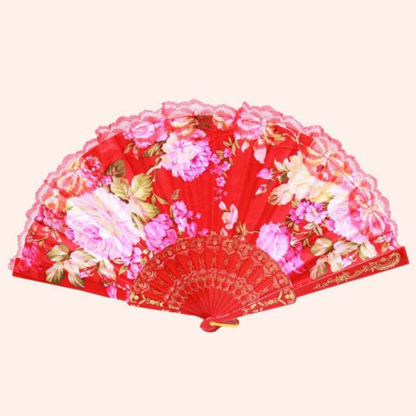 Красный веер