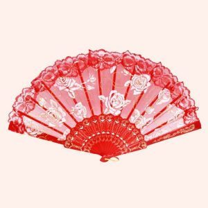 Веер с тканью Веер с тканью