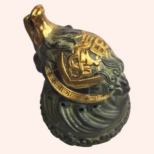 Драконочерепаха из бронзы