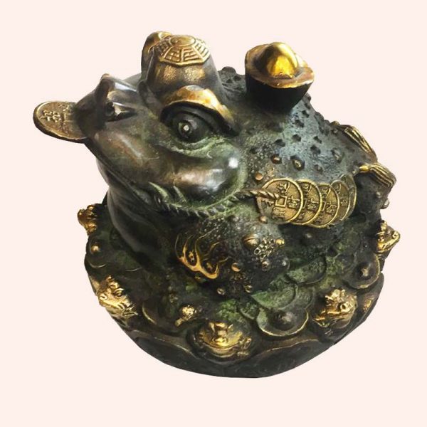 Трехлапая Жаба с монеткой