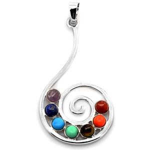 Индийский амулет 7 чакр Спираль Индийский амулет 7 чакр Спираль