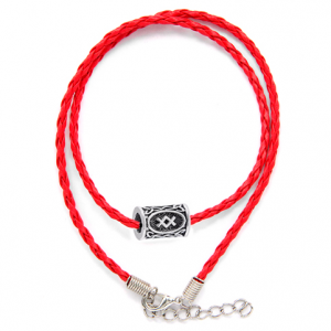 Рунический амулет Ингуз в виде браслета.