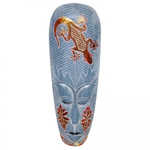 Маска настенная с игуаной