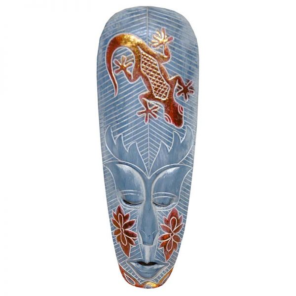 Маска настенная с игуаной