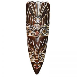 Маска настенная с птицей