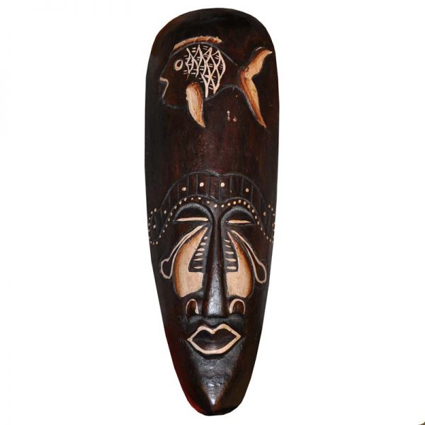 Маска настенная с рыбой