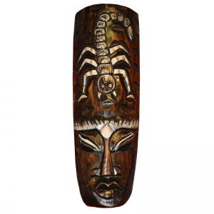 Маска настенная скорпион Маска настенная скорпион