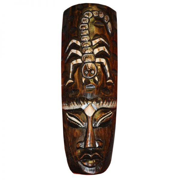 Маска настенная скорпион