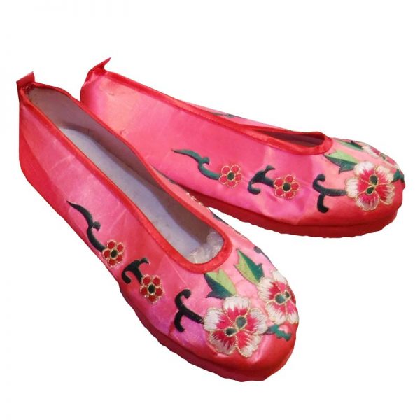 Китайские тапочки розовые