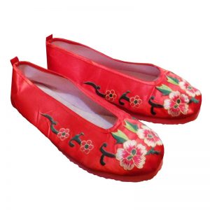 Китайские тапочки красные Китайские тапочки красные