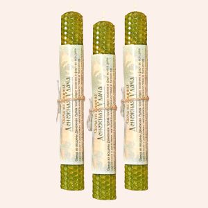 Свеча из вощины Денежный рост