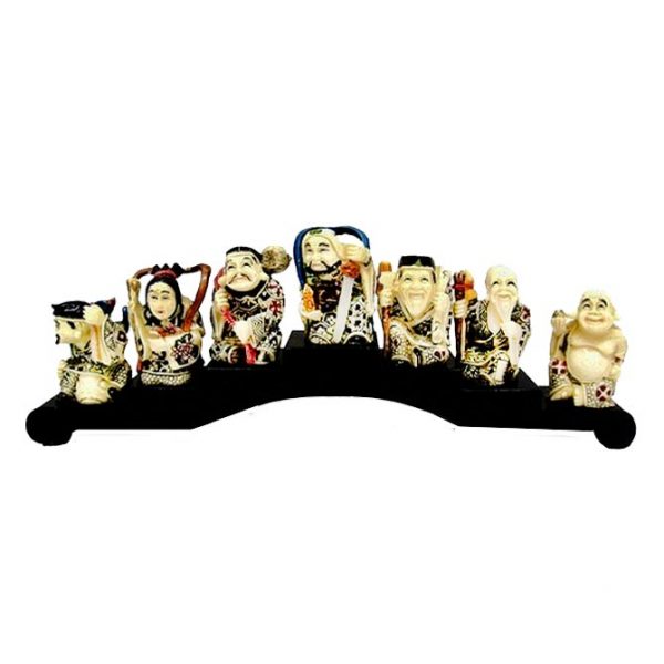 Семь Богов Счастья на подставке