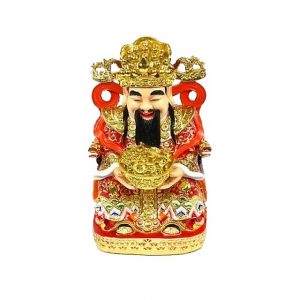 Бог Богатства на Троне с Чашей Изобилия Бог Богатства на Троне с Чашей Изобилия