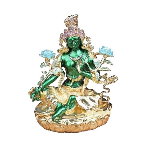 Богиня Зеленая Тара Защитница шкатулка