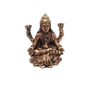 Богиня Лакшми в лотосе Богиня Лакшми в лотосе