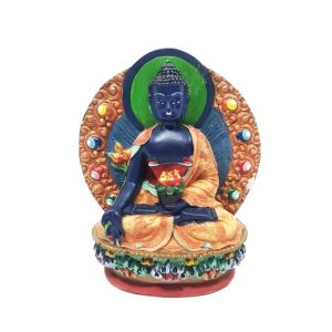 Будда Медицины в Лотосе Будда Медицины в Лотосе