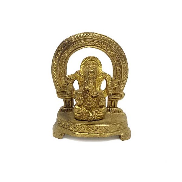 Ганеша бронзовый в арке