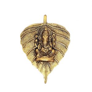 Настенная подвеска Ганеша на Листке