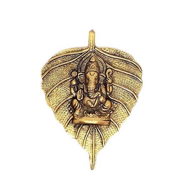 Настенная подвеска Ганеша на Листке