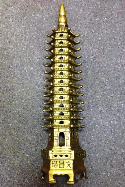 Пагода из бронзы
