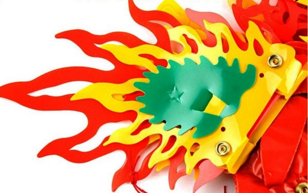 хвост бумажного дракона