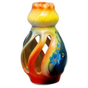 Аромалампа керамическая с ручной росписью Аромалампа керамическая с ручной росписью